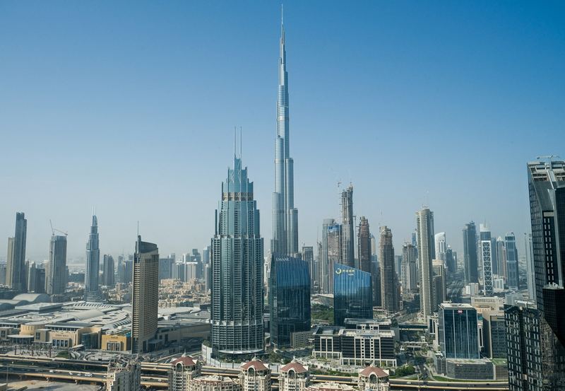 Skyline von Dubai