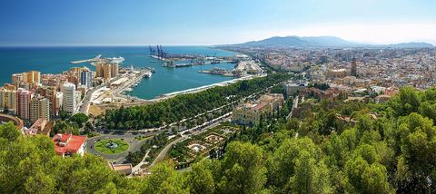 Malaga, Spanien